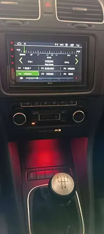 Usata VW Golf VI Highline 105 CV (77 kW) 2011 Argento Berlina