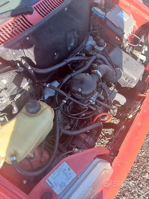 Usata Fiat 500 1997 Rosso Berlina