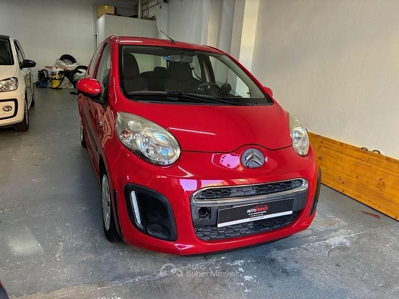 Usata Citroën C1 Seduction 68 CV (50 kW) 2013 Rosso Utilitaria