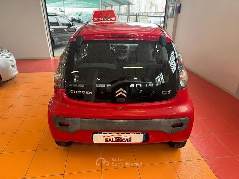 Usata Citroën C1 68 CV (50 kW) 2010 Rosso Utilitaria
