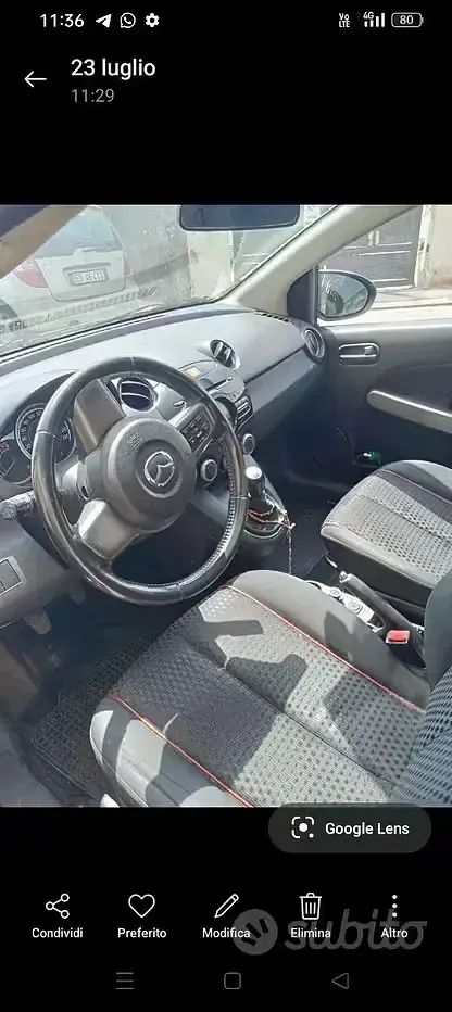 Usata Mazda 121 2013 Bianco Utilitaria