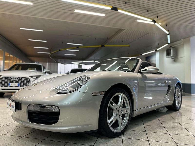 Usata Porsche Boxster 245 CV (180 kW) 2006 Argento Cabrio
