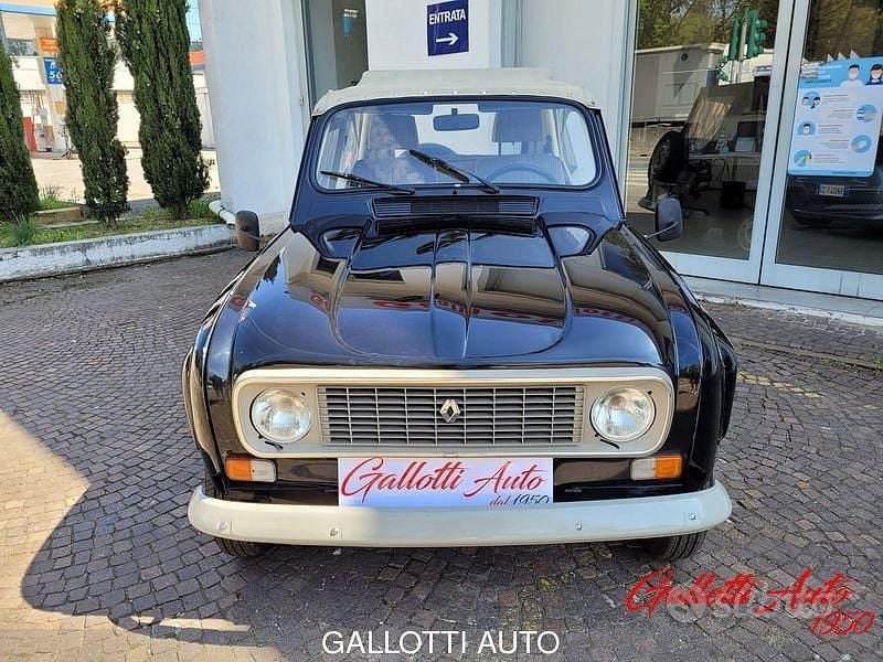 Usata Renault R4 33 CV (24 kW) 1990 Nero Cabrio