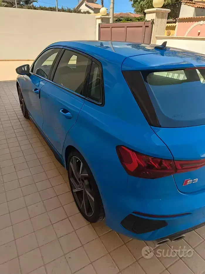 Usata Audi S3 310 CV (228 kW) 2022 Bluazzurro Berlina