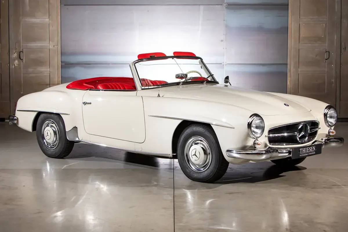 Usata Mercedes 190 105 CV (77 kW) 1961 Bianco Berlina