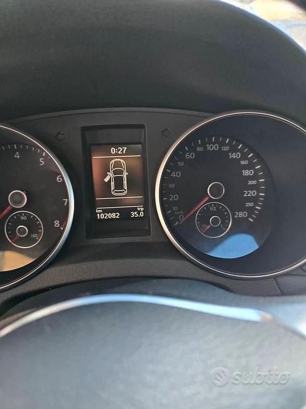 Usata VW Golf VI GTI 2011 Nero Utilitaria