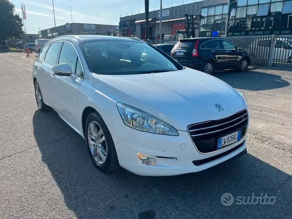 Usata Peugeot 508 Allure 115 CV (84 kW) 2014 Bianco Berlina
