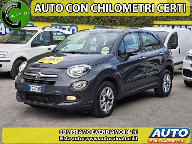 Usata Fiat 500X 95 CV (69 kW) 2016 Grigio scuro SUV