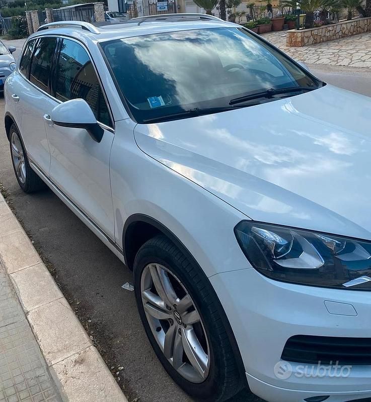Usata VW Touareg Executive 204 CV (150 kW) 2013 Bianco SUV