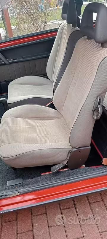 Usata Autobianchi Y10 1987 Rosso Utilitaria