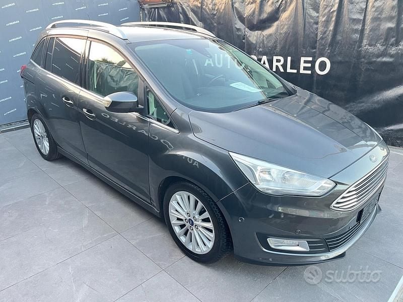 Usata Ford C-MAX Titanium 120 CV (88 kW) 2015 Grigio Monovolume