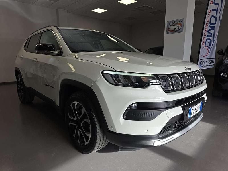 Usata Jeep Compass Limited 131 CV (96 kW) 2021 Alpine white pastello SUV