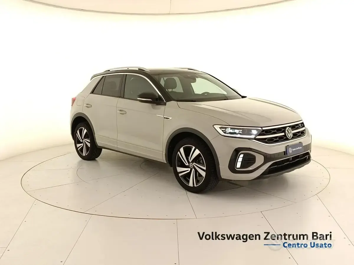 Usata VW T-Roc R-line 110 CV (80 kW) 2023 Grigio SUV