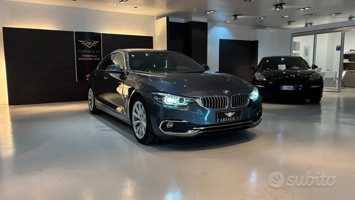 Usata BMW 420 Coupé Sport Line 190 CV (139 kW) 2017 Grigio Coupé
