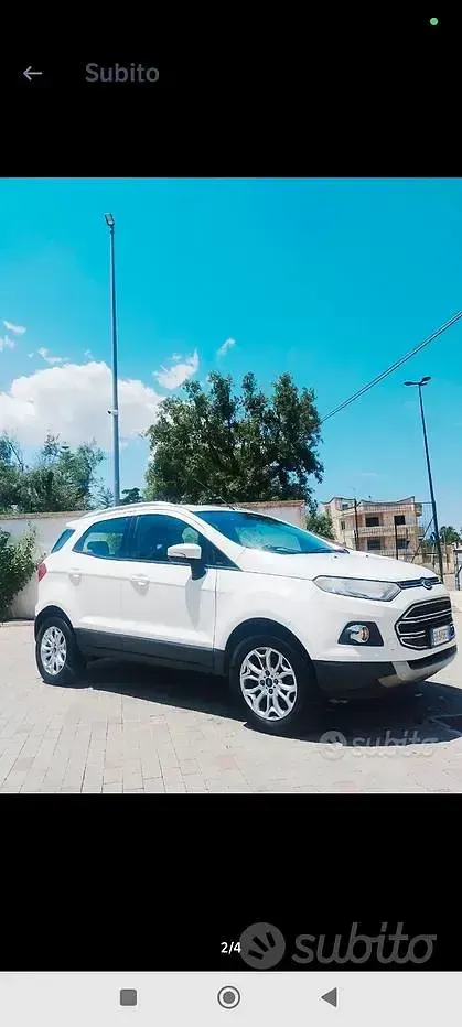 Usata Ford Ecosport 90 CV (66 kW) 2015 Bianco SUV