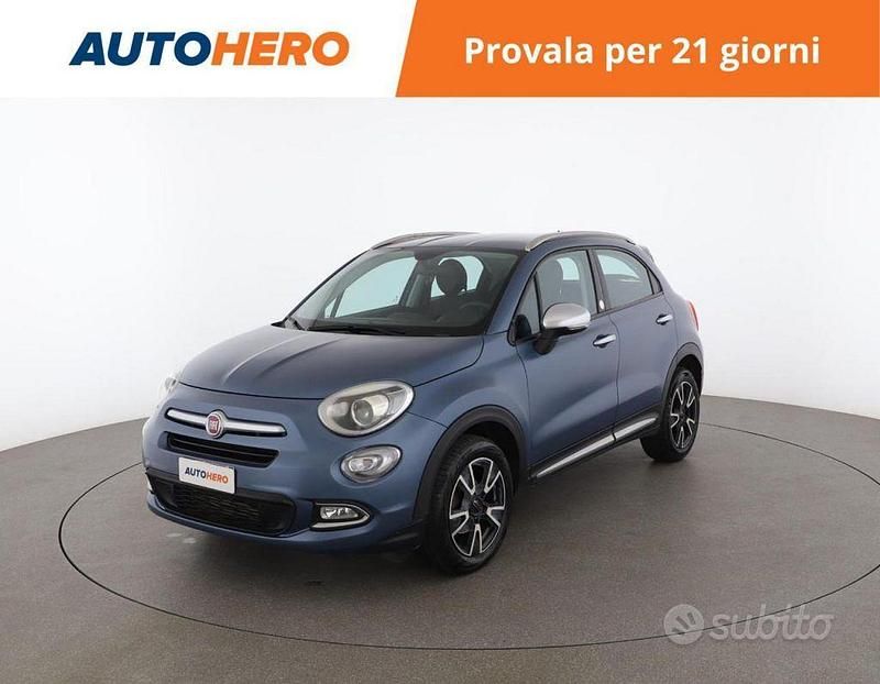 Usata Fiat 500X Mirror 95 CV (69 kW) 2018 Blu SUV