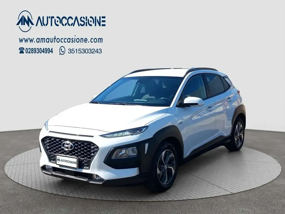 Usata Hyundai Kona 105 CV (77 kW) 2021 Bianco SUV