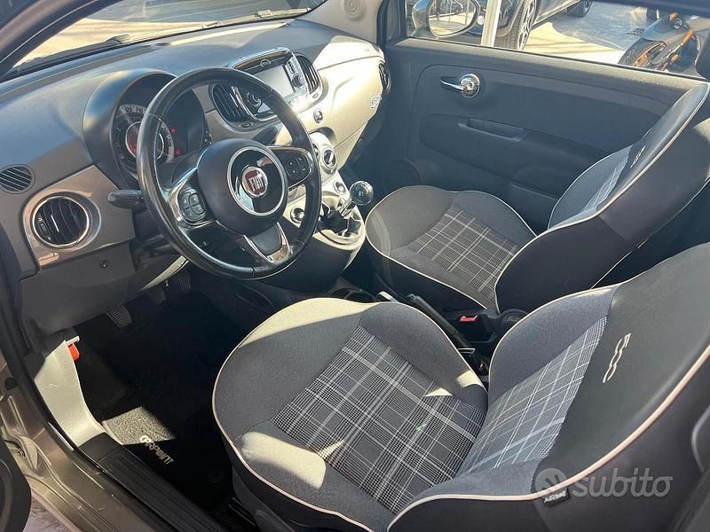 Usata Fiat 500 Lounge 95 CV (69 kW) 2017 Grigio Utilitaria