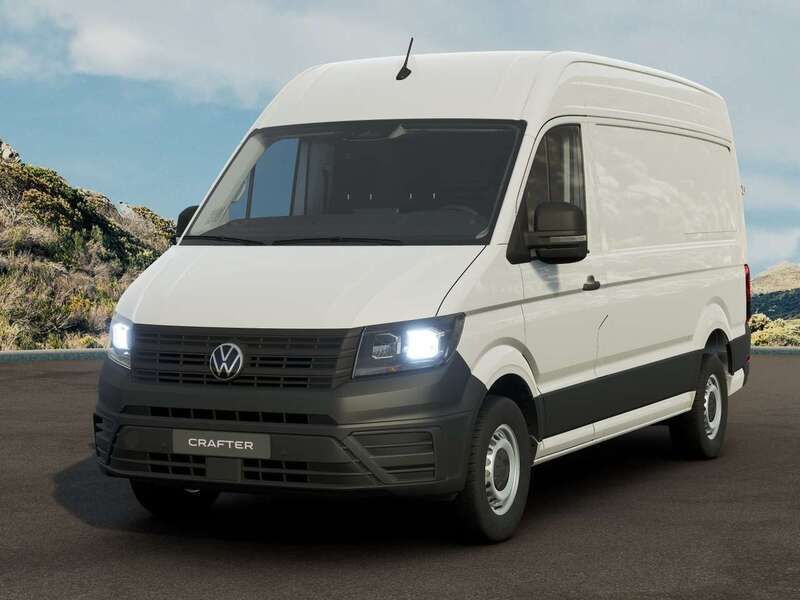 Bianco candy Usata 2024 VW Crafter Business Furgone | 34.098 € (Buon prezzo) - Immagine 1/4