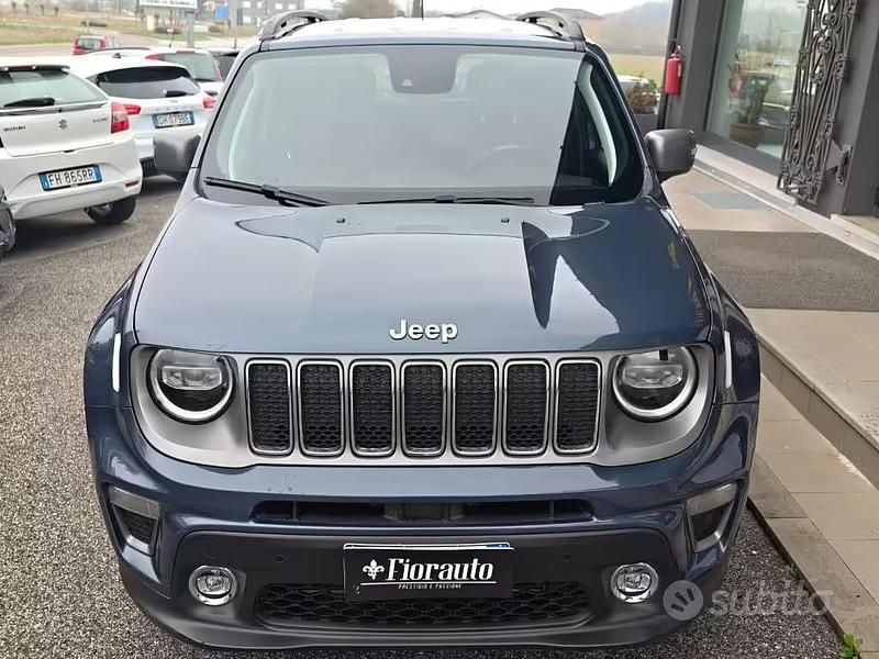 Usata Jeep Renegade Limited 190 CV (139 kW) 2021 Blu SUV