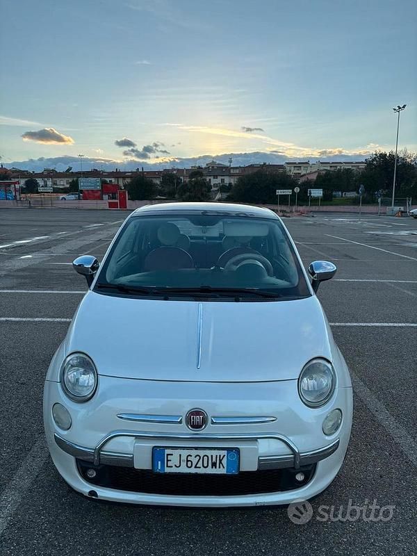 Usata Fiat 500 95 CV (69 kW) 2011 Bianco