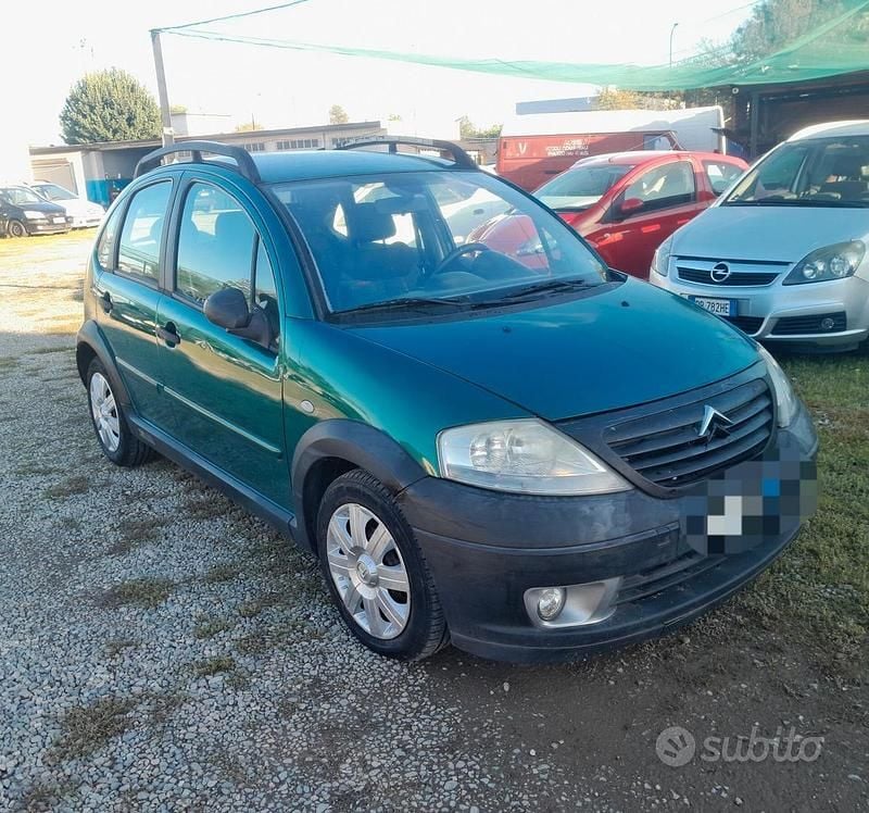 Usata Citroën C3 88 CV (64 kW) 2005 Verde Utilitaria