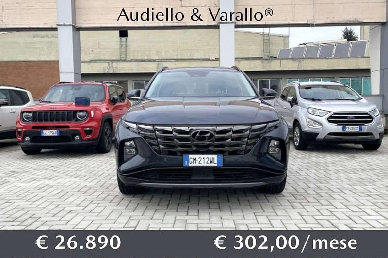 Grigio Usata 2023 Hyundai Tucson SUV | 26.890 € (Buon prezzo) - Immagine 1/4