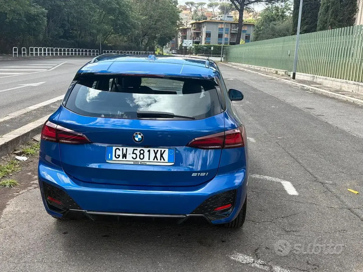 Usata BMW 218 Active Tourer M Sport 136 CV (100 kW) 2024 Bluazzurro Monovolume