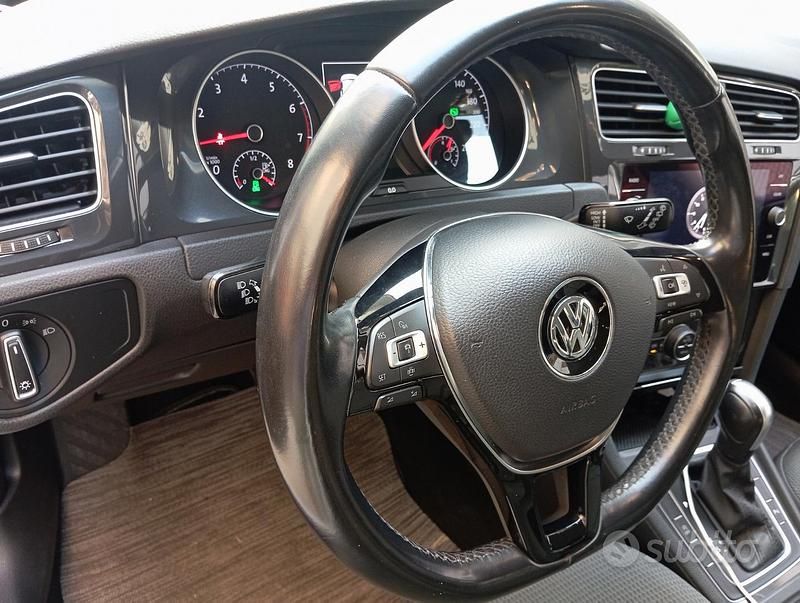 Usata VW Golf VII Business 110 CV (80 kW) 2019 Bianco Utilitaria