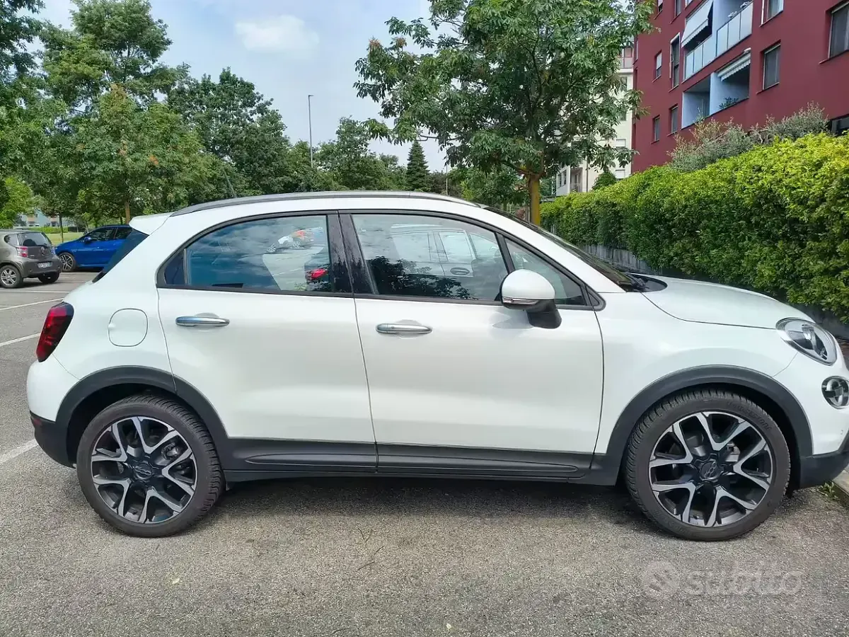 Usata Fiat 500X Cross 120 CV (88 kW) 2021 Bianco SUV
