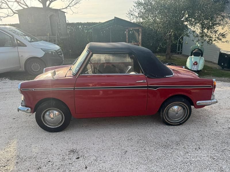 Usata Autobianchi Bianchina 1960 Rosso Utilitaria