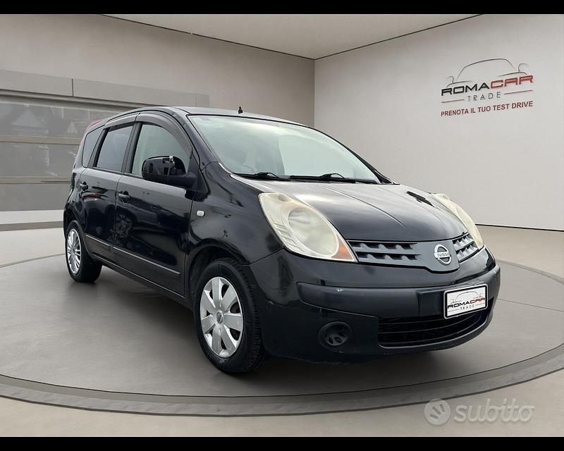 Usata Nissan Note Tekna 86 CV (63 kW) 2007 Nero Utilitaria