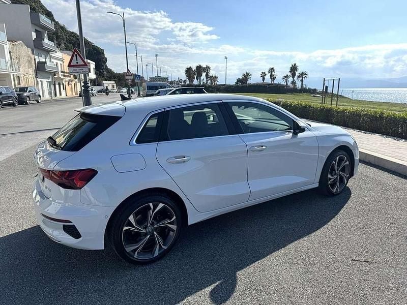 Usata Audi A3 Business 150 CV (110 kW) 2021 Bianco Berlina