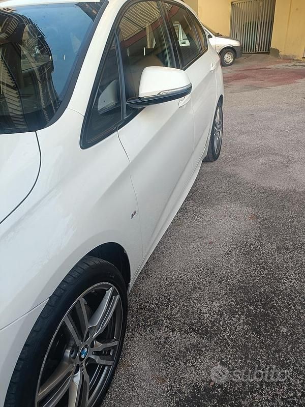 Usata BMW 220 Sport Line 190 CV (139 kW) 2014 Bianco Station wagon