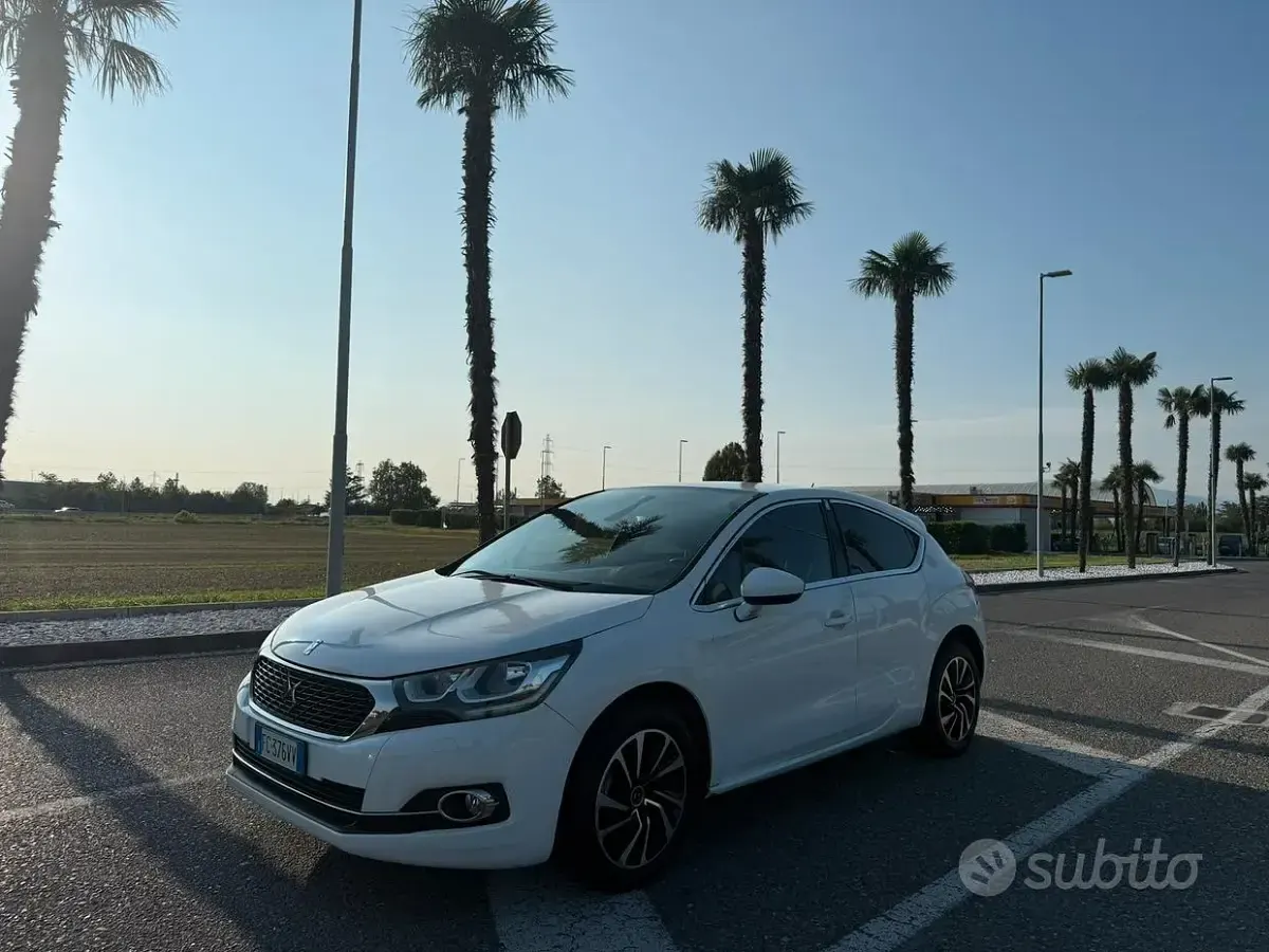 Usata DS Automobiles DS4 131 CV (96 kW) 2016 Bianco Berlina