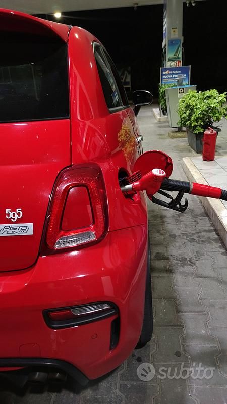 Usata Abarth 595 Pista 2018 Rosso Utilitaria