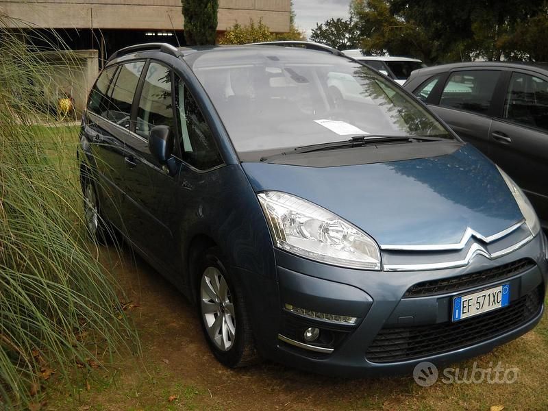 Usata Citroën C4 Picasso Exclusive 112 CV (82 kW) 2011 Blu Monovolume