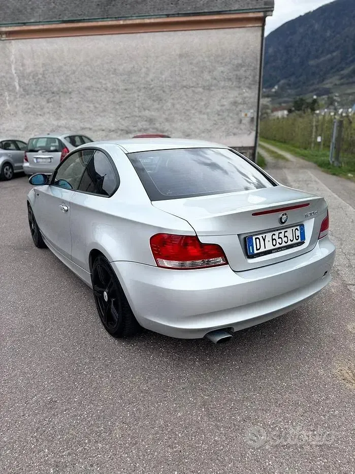 Usata BMW 120 Coupé M Sport 177 CV (130 kW) 2009 Grigio Coupé