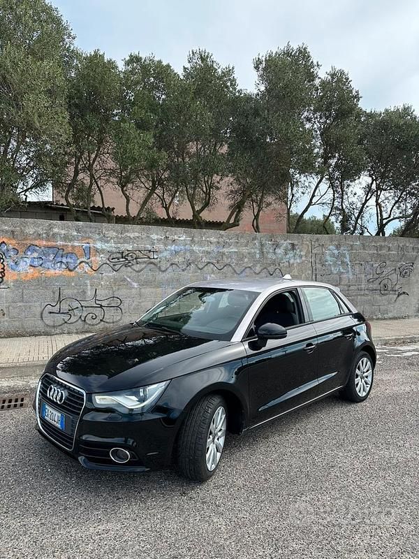 Usata Audi A1 Sportback 90 CV (66 kW) 2015 Nero Utilitaria