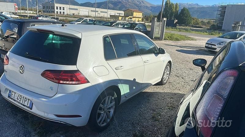 Usata VW Golf VII 116 CV (85 kW) 2019 Bianco Berlina
