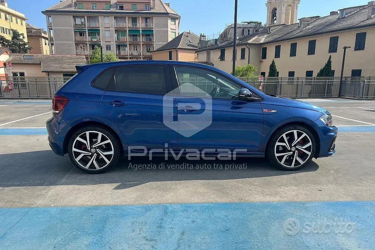 Usata VW Polo GTI 200 CV (147 kW) 2019 Blu Utilitaria