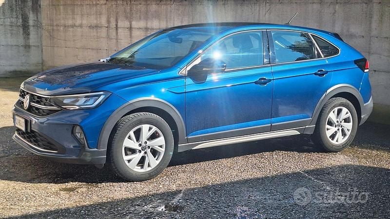 Usata VW Taigo 110 CV (80 kW) 2022 Blu SUV