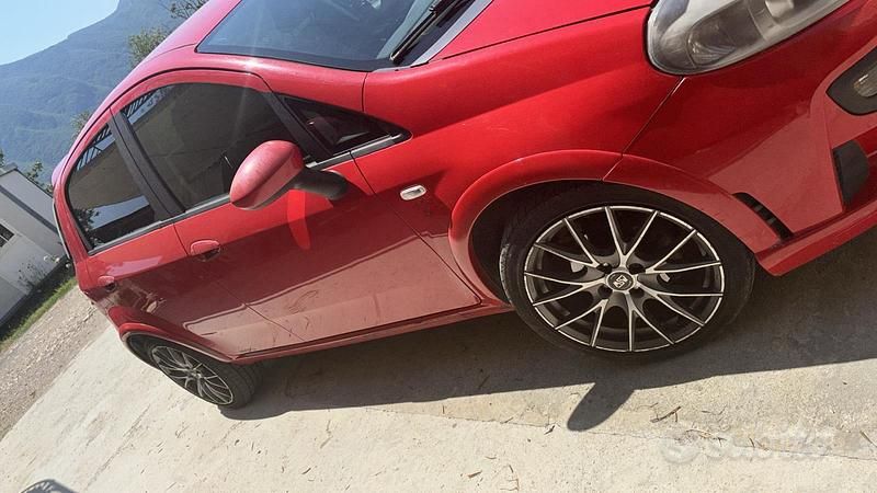 Usata Fiat Punto Evo Abarth 2012 Rosso Utilitaria