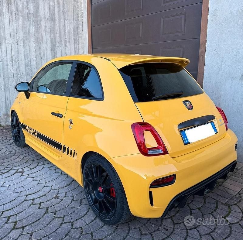 Usata Abarth 595 Competizione 179 CV (131 kW) 2018 Giallo Utilitaria