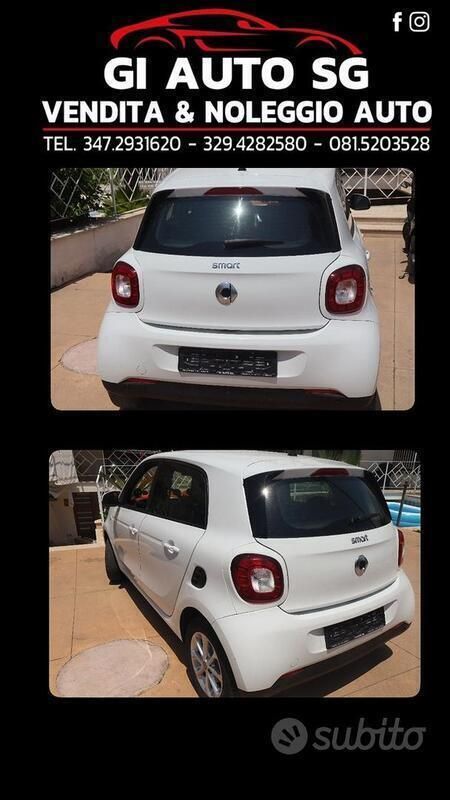 Usata Smart ForFour Passion 71 CV (52 kW) 2016 Utilitaria