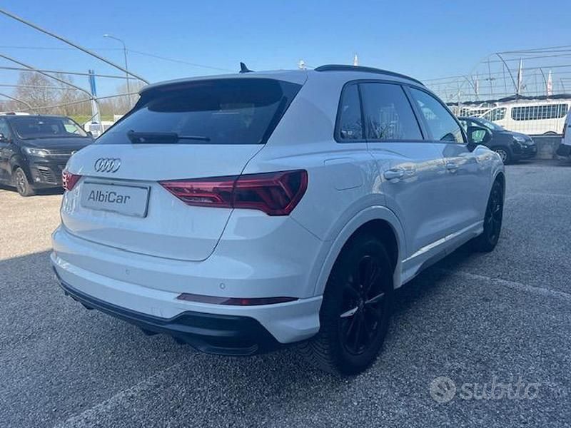 Usata Audi Q3 S-Line 150 CV (110 kW) 2019 Bianco SUV