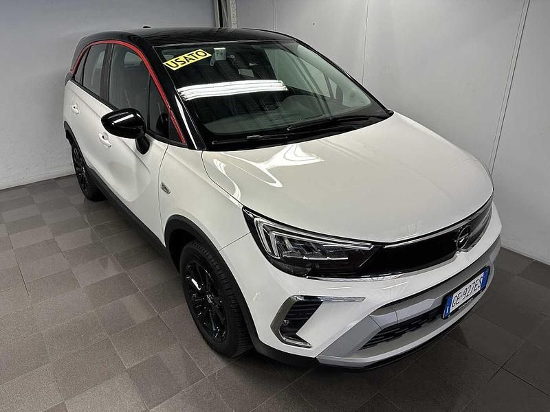 Usata Opel Crossland X GS Line 110 CV (80 kW) 2021 Bianco SUV
