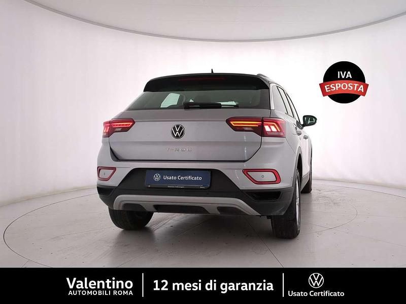 Usata VW T-Roc Life 150 CV (110 kW) 2024 Grigio SUV