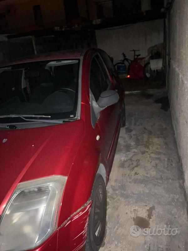 Usata Citroën C2 2008 Rosso Utilitaria
