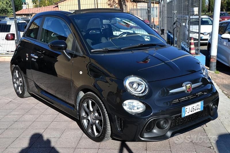 Usata Abarth 595 145 CV (106 kW) 2017 Nero Cabrio